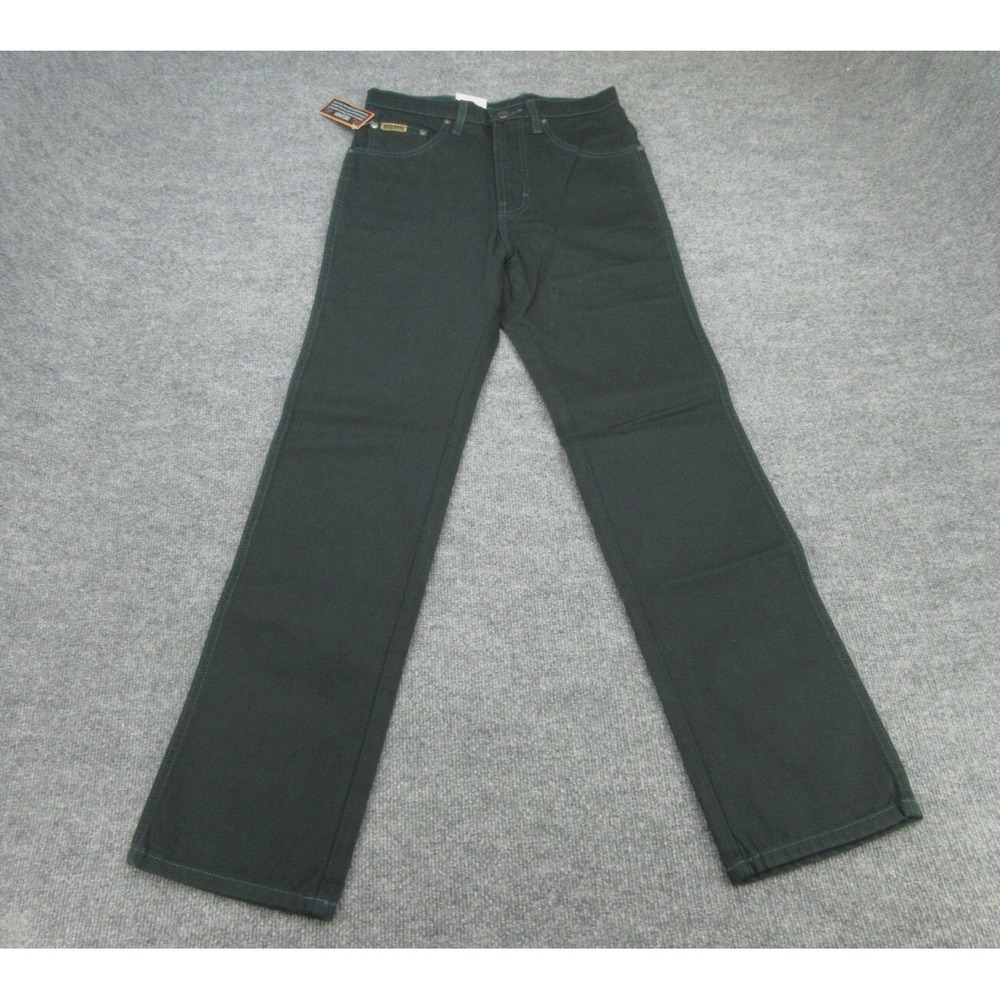 Resistol Mens Jeans Slim Fit NWT Hunter Green Rodeo Gear 29x32